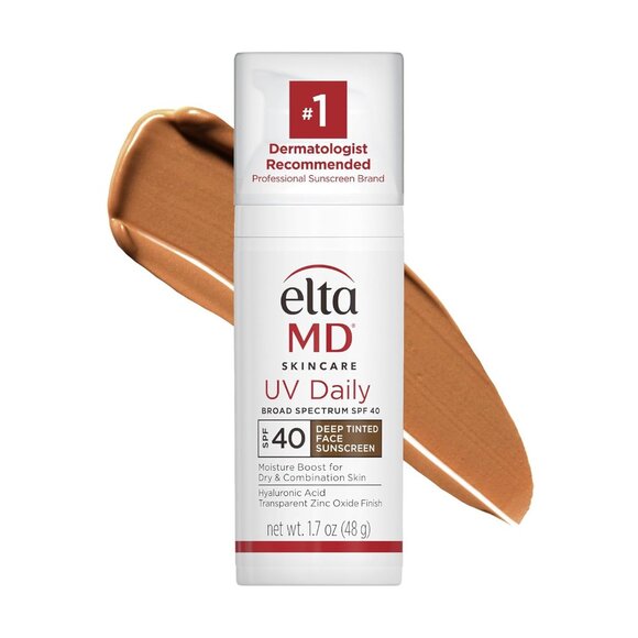 EltaMD UV Daily Broad-Spectrum Face Sunscreen SPF 40 - Deep Tinted NEW - Picture 1 of 3